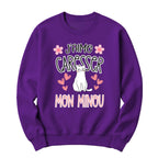 Crewneck J'aime caresser mon minou