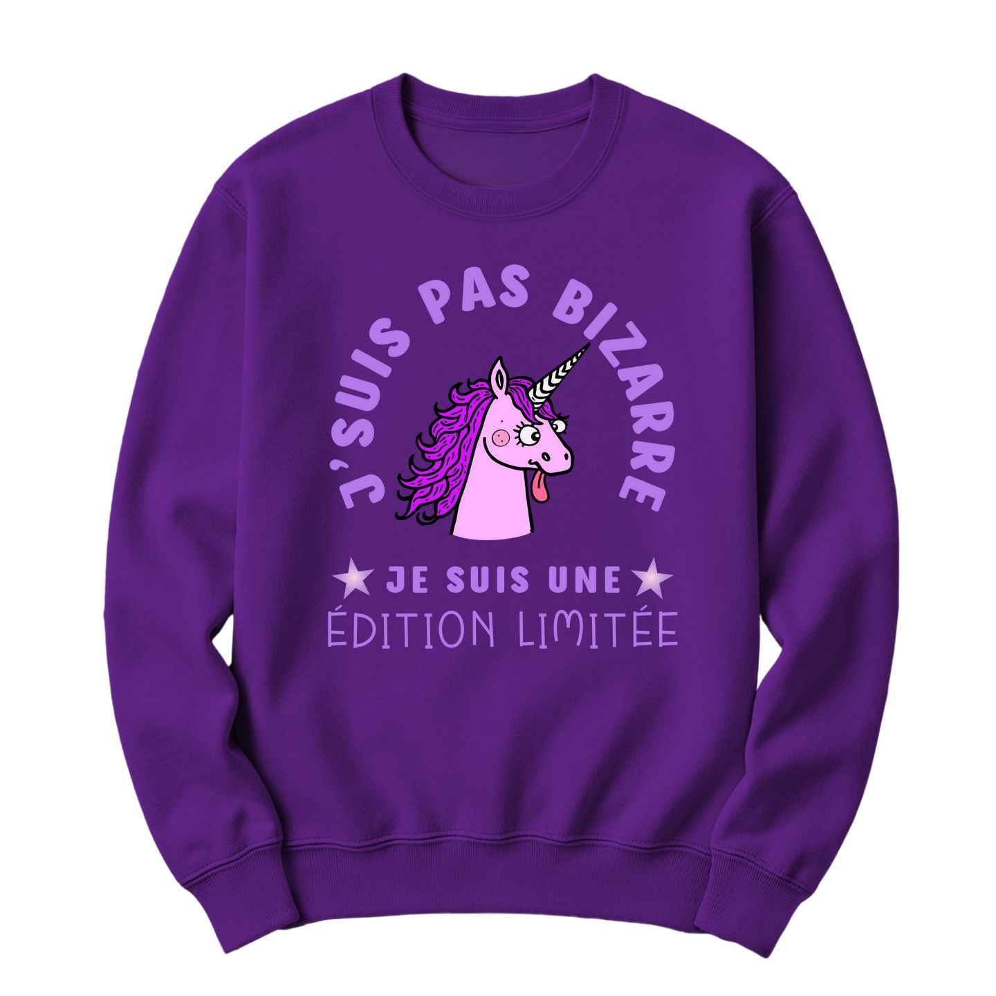 Crewneck J'suis pas bizarre, je suis une édition limitée