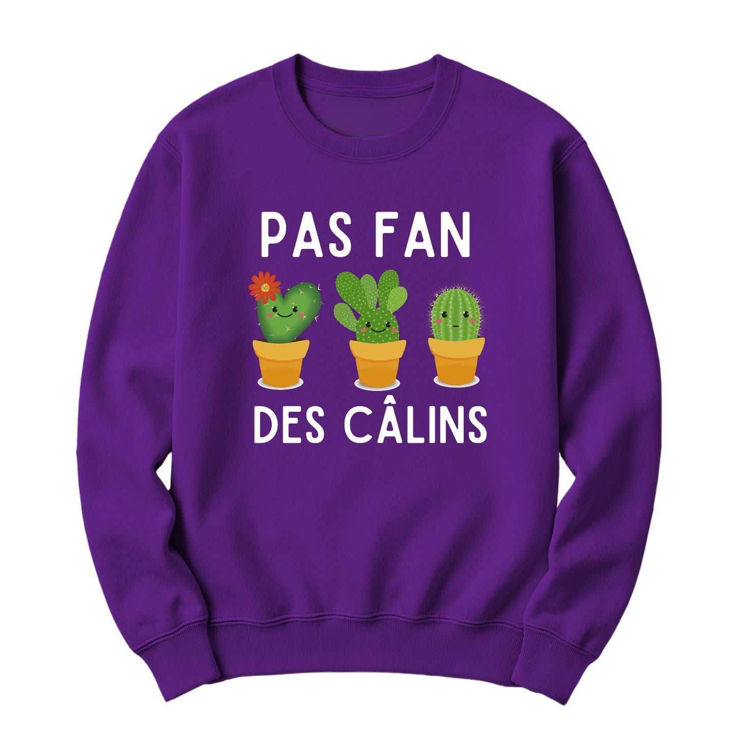 Crewneck Pas fan des câlins