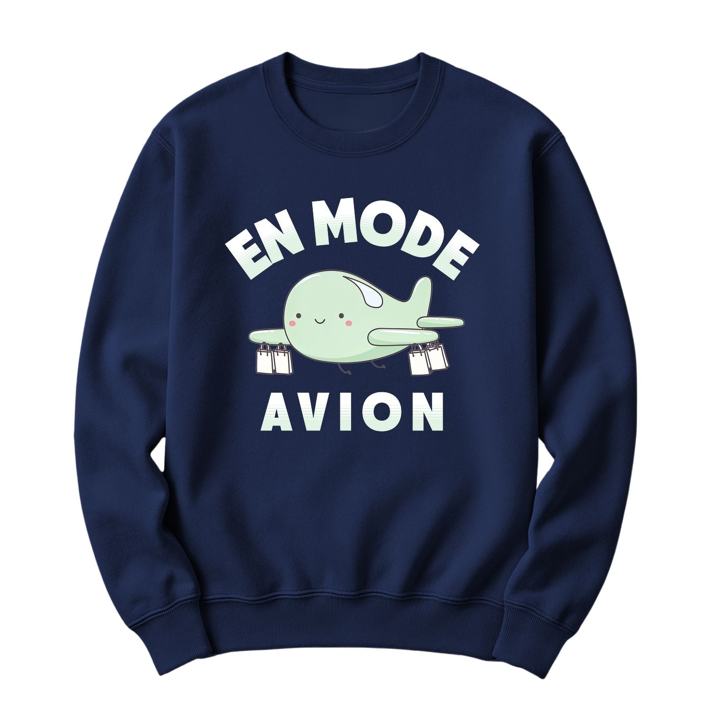 Crewneck En Mode Avion