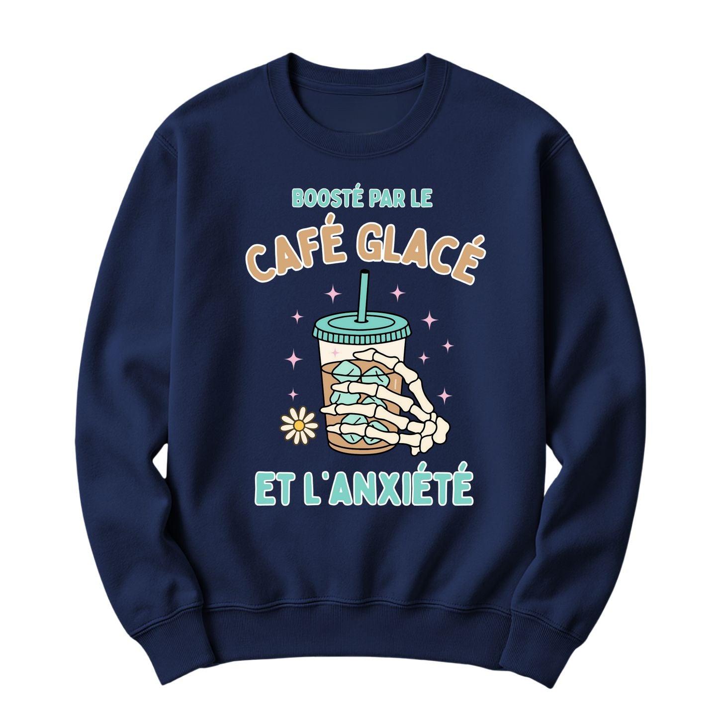 Crewneck Boosté par le café glacé