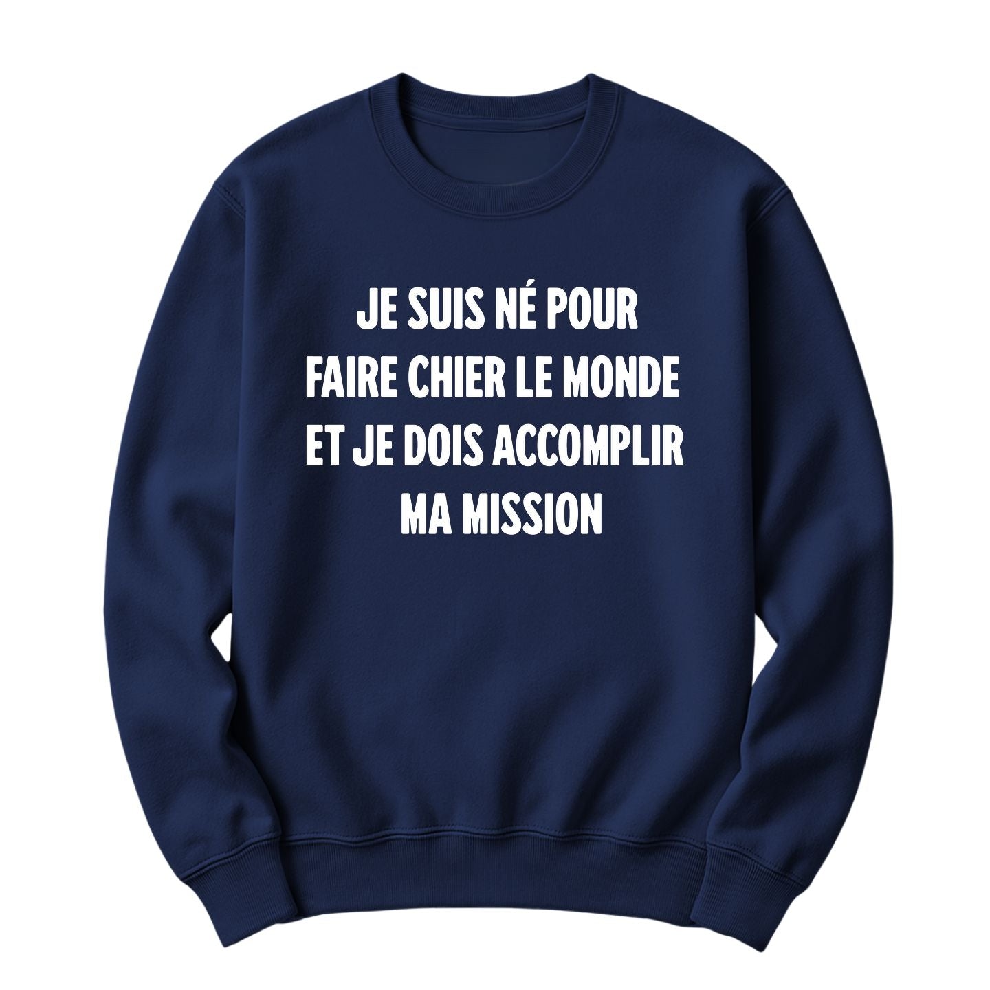Crewneck Né pour faire chier le monde
