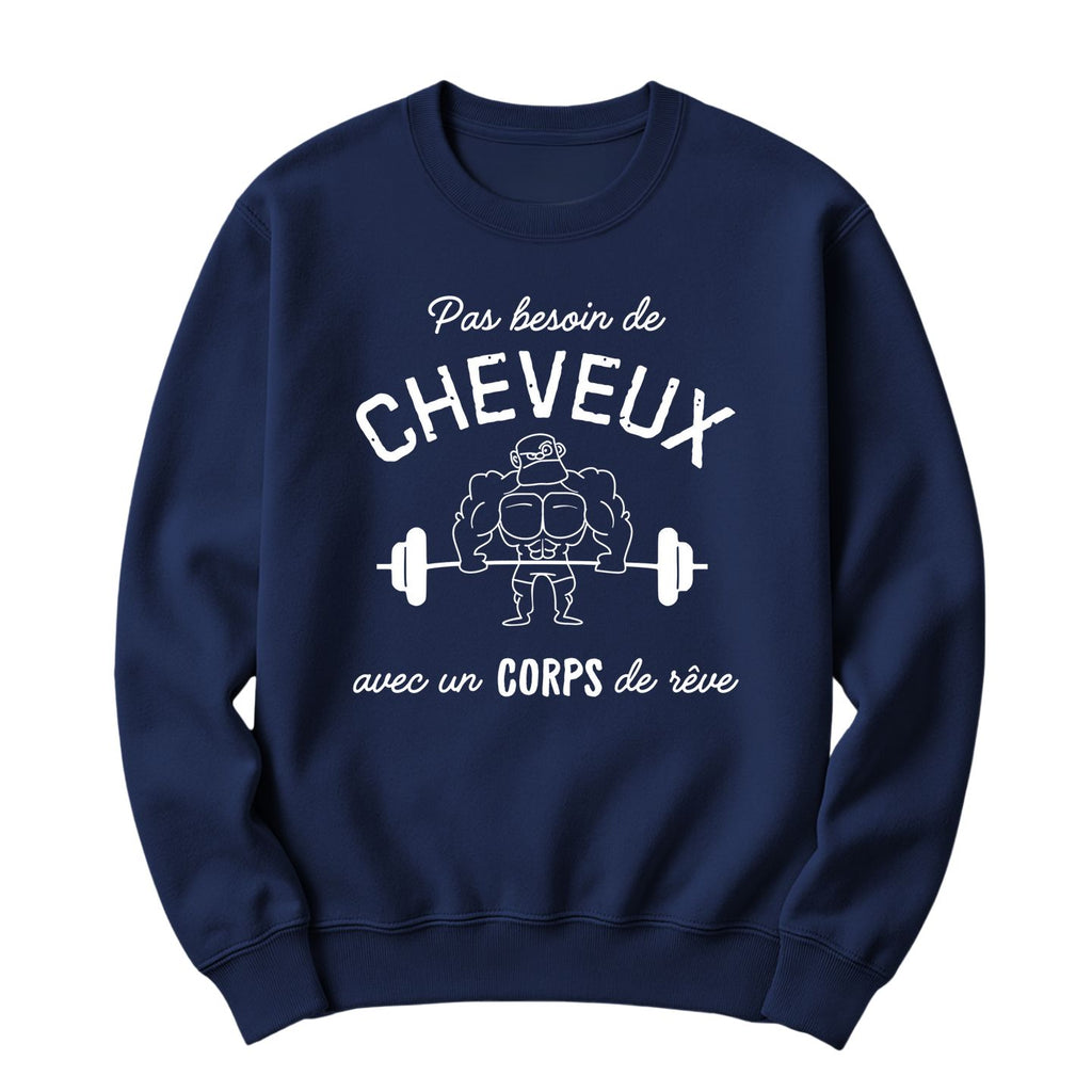 Crewneck Pas besoin de cheveux