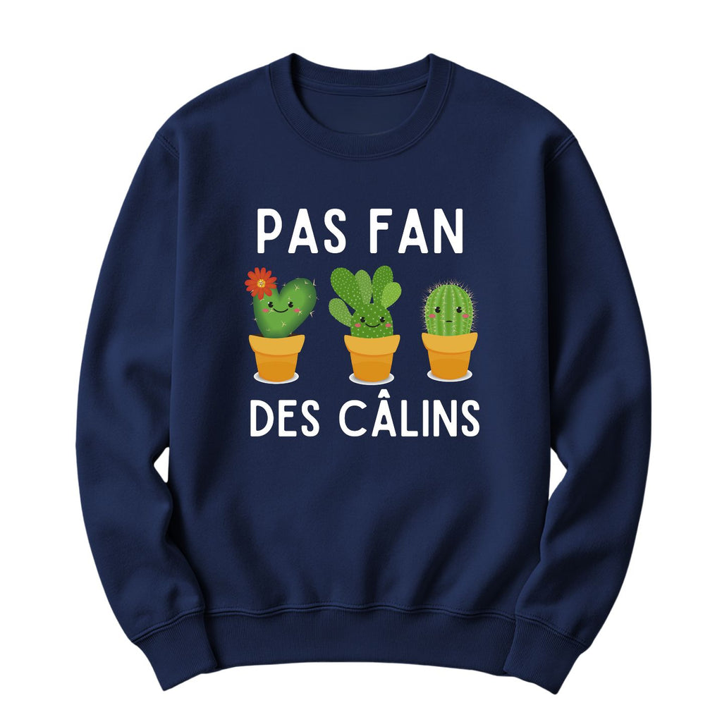 Crewneck Pas fan des câlins