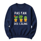 Crewneck Pas fan des câlins