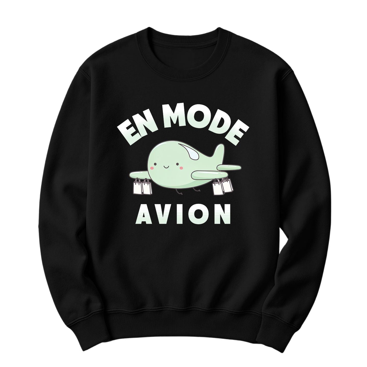 Crewneck En Mode Avion