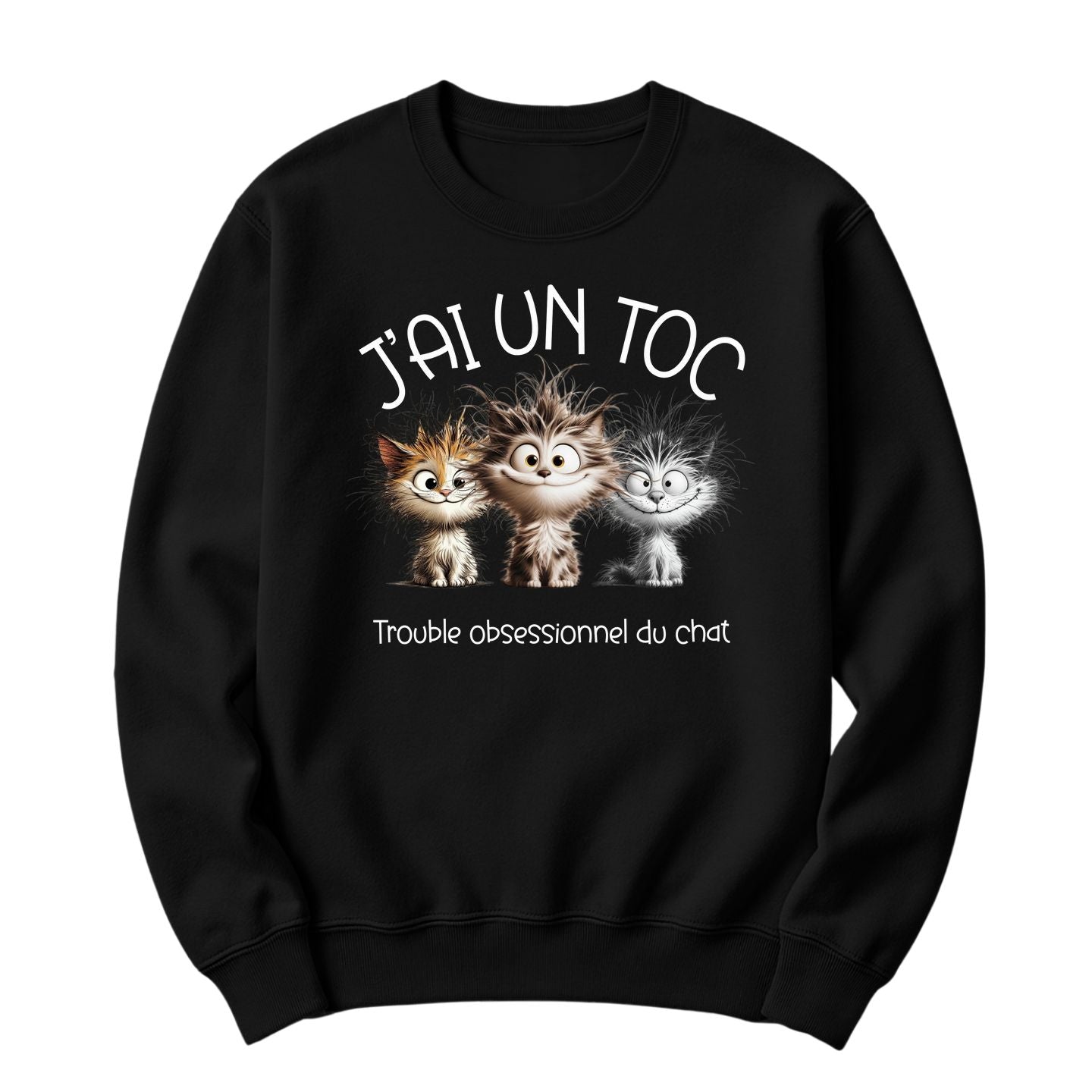 Crewneck J'ai un TOC Image principale du produit