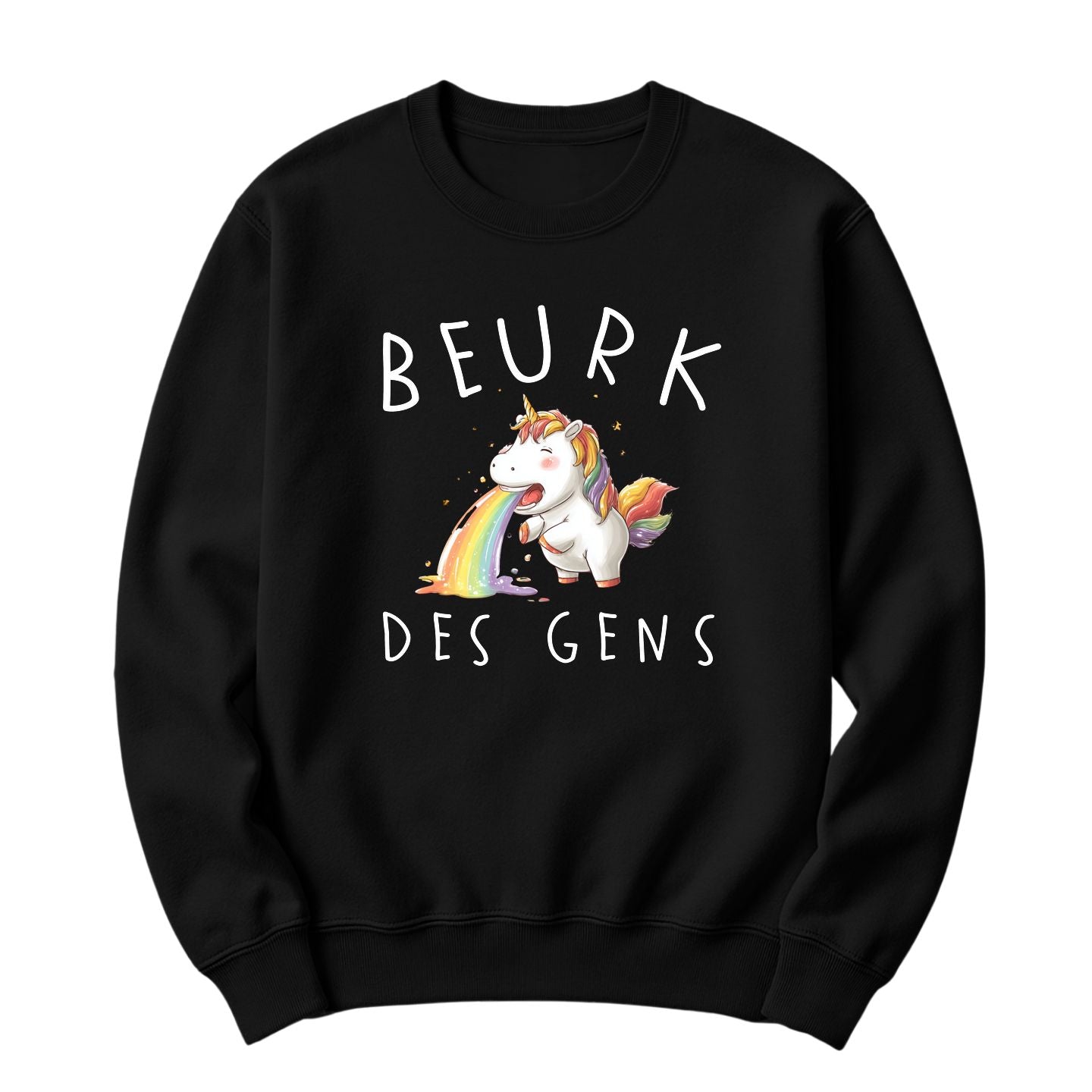 Crewneck Beurk des gens