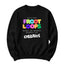 Crewneck Sois une Froot Loops dans un monde rempli de Cheerios