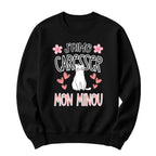 Crewneck J'aime caresser mon minou