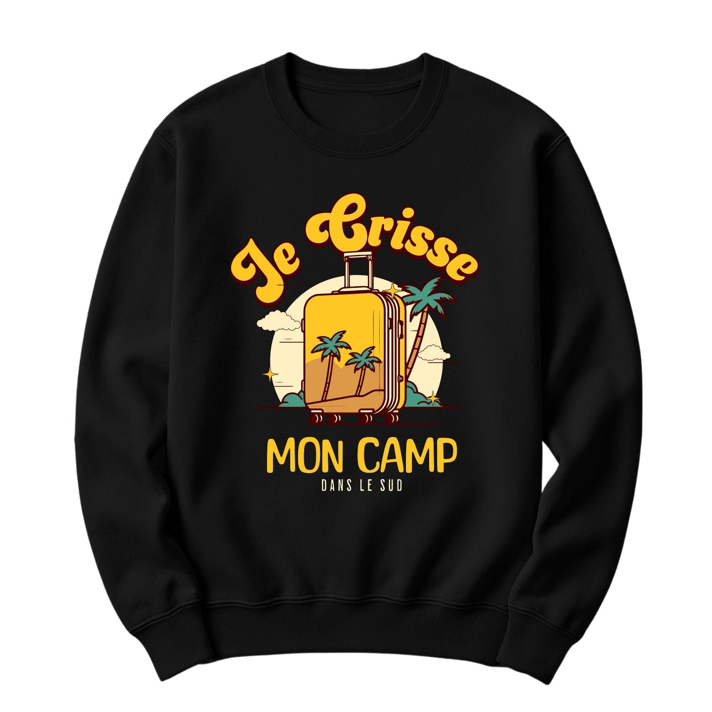 Crewneck J'crisse mon camp