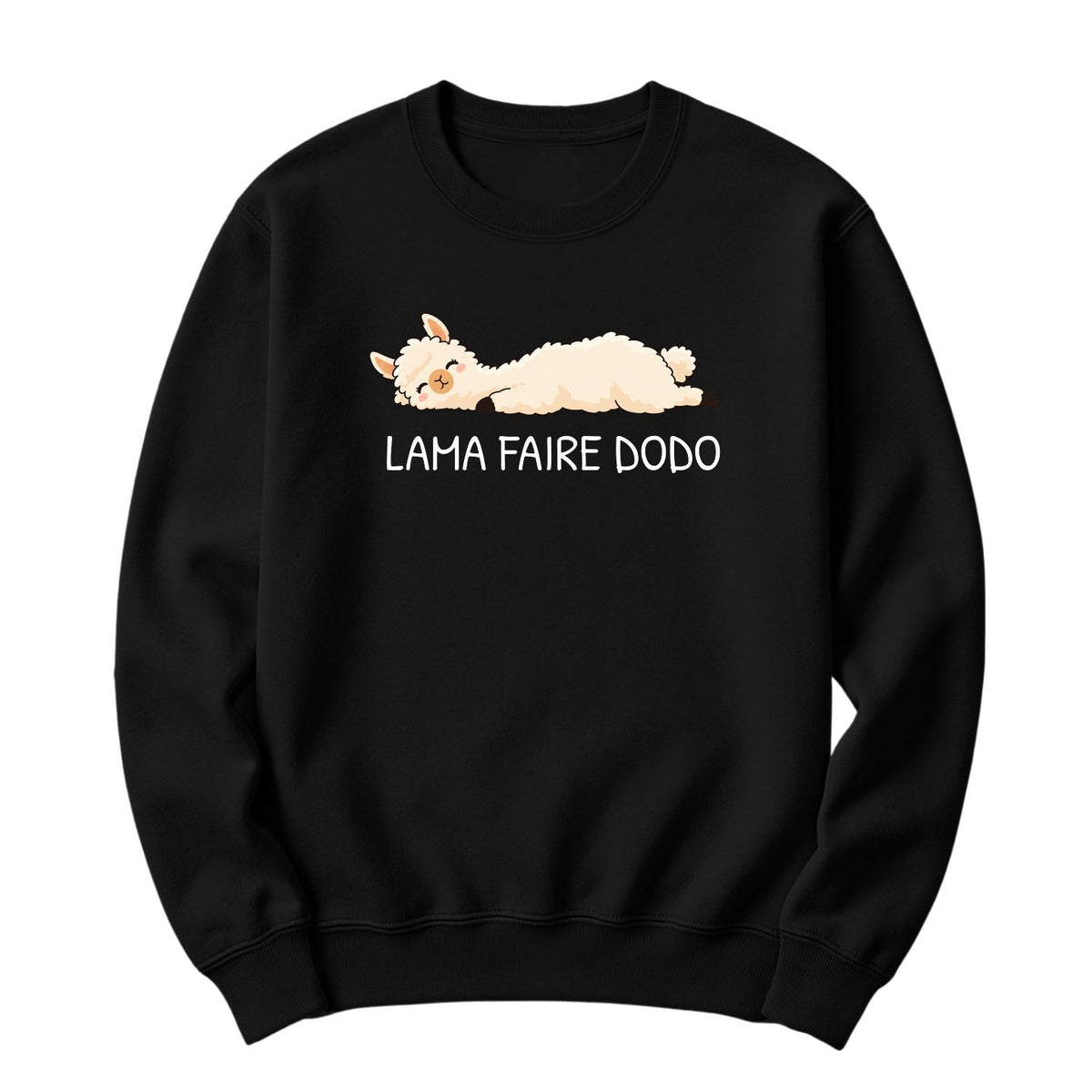 Crewneck Lama faire dodo