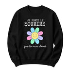 Crewneck Je porte le sourire que tu m'as donné