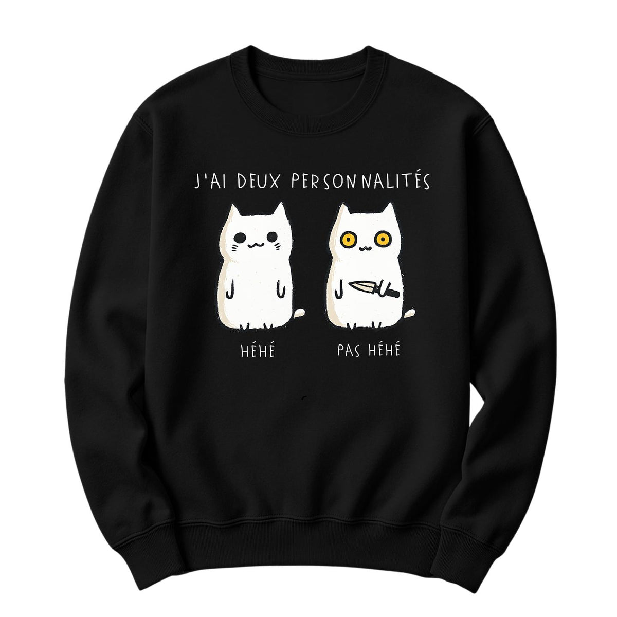 Crewneck J'ai deux personnalités
