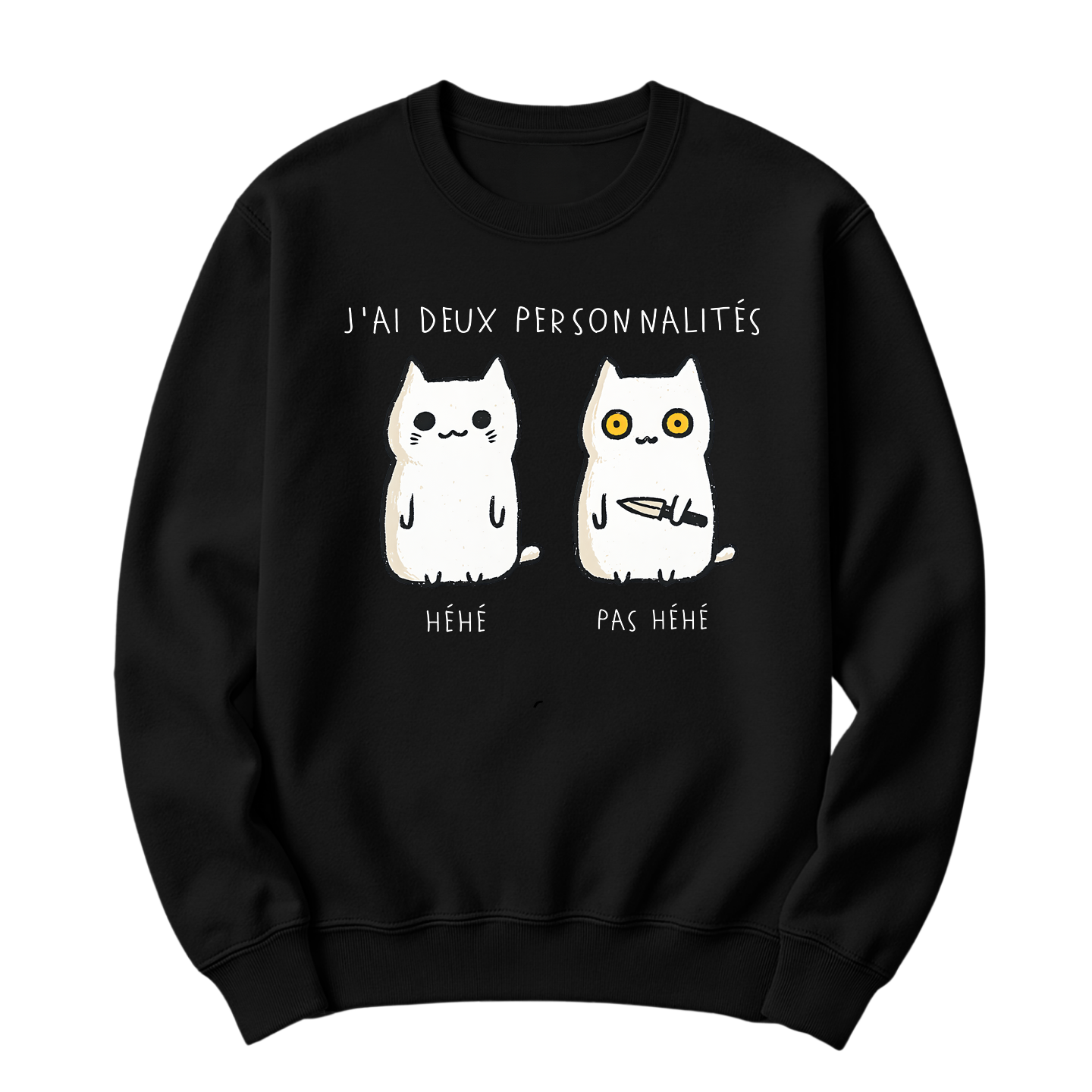 Crewneck J'ai deux personnalités