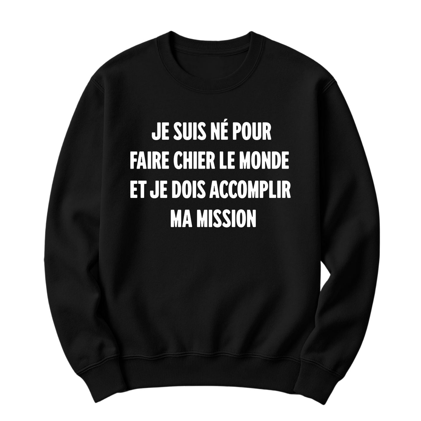 Crewneck Né pour faire chier le monde