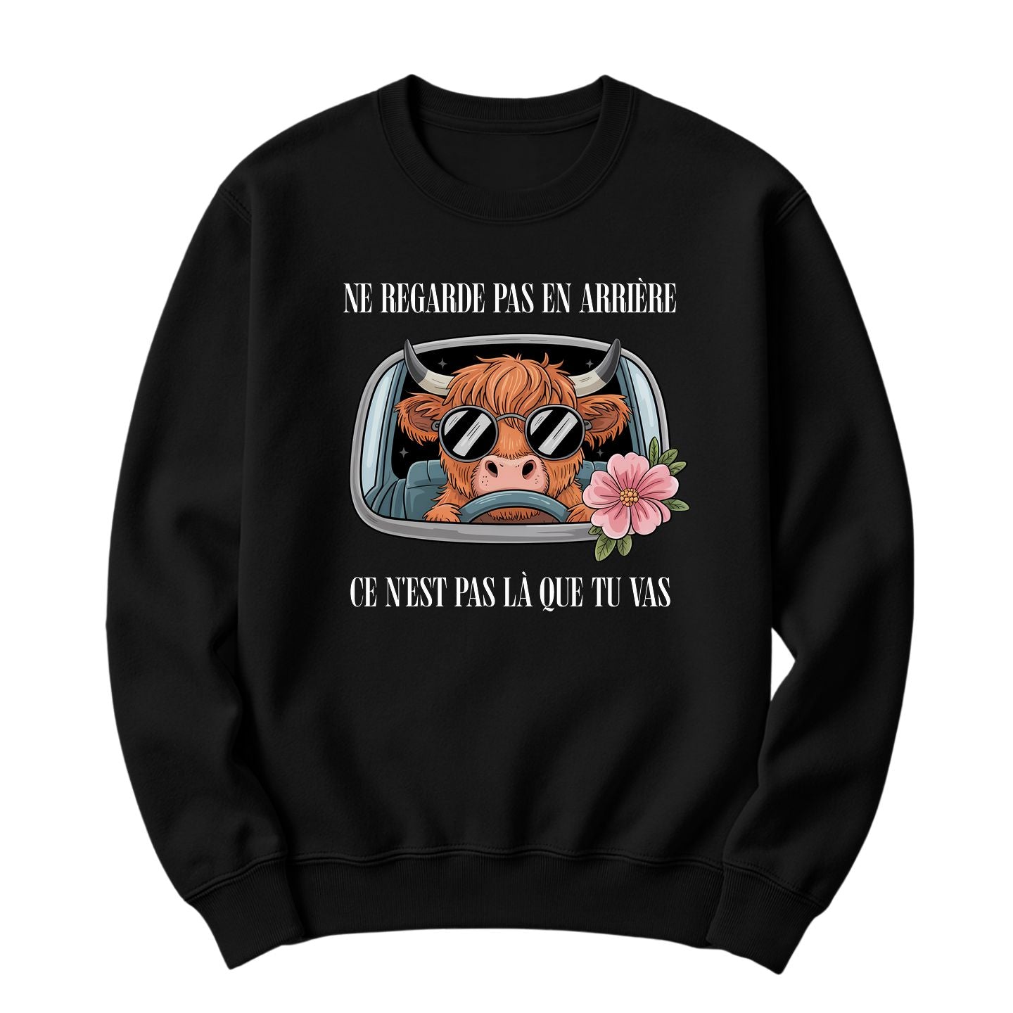Crewneck Ne regarde pas en arrière