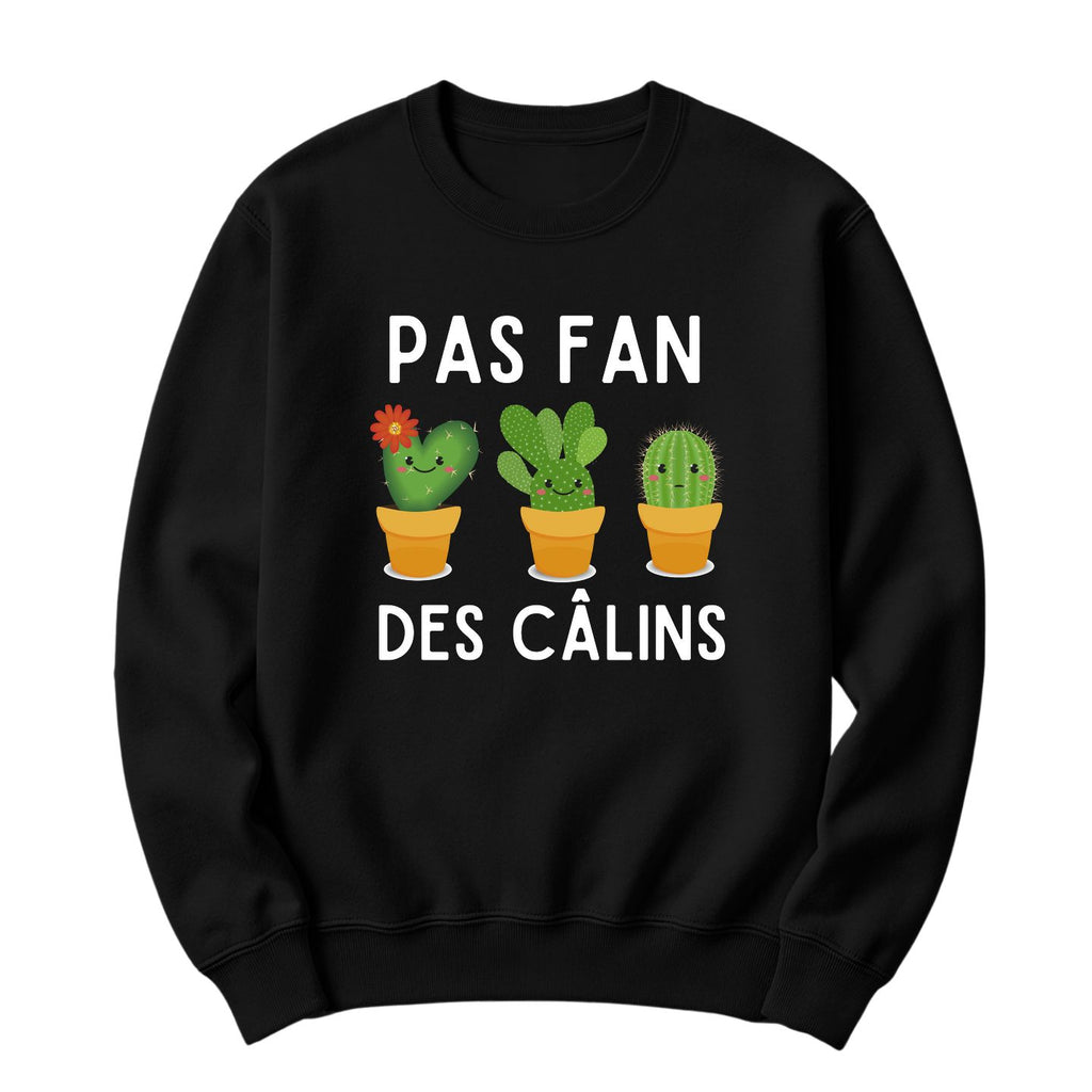 Crewneck Pas fan des câlins