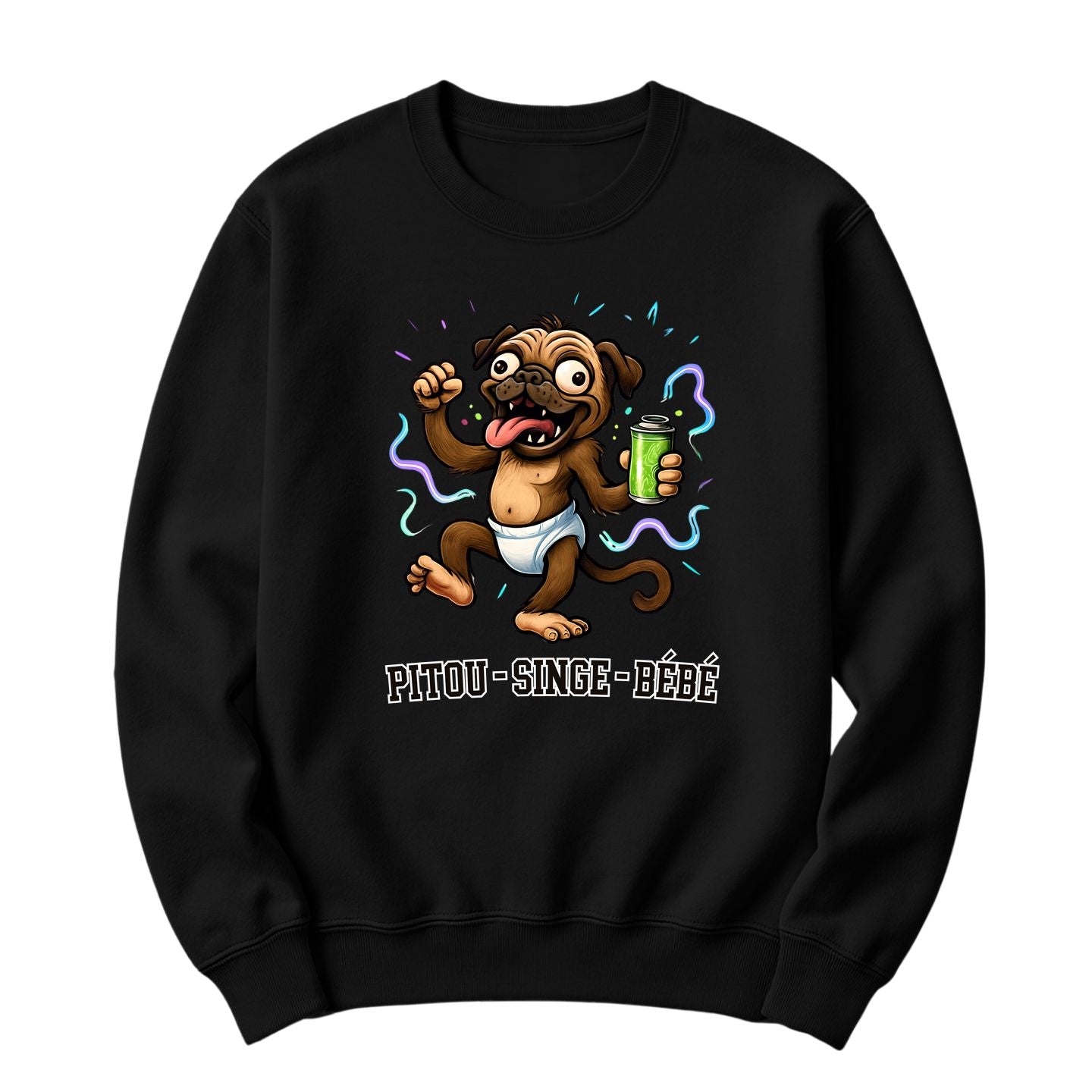 Crewneck Pitou singe bébé