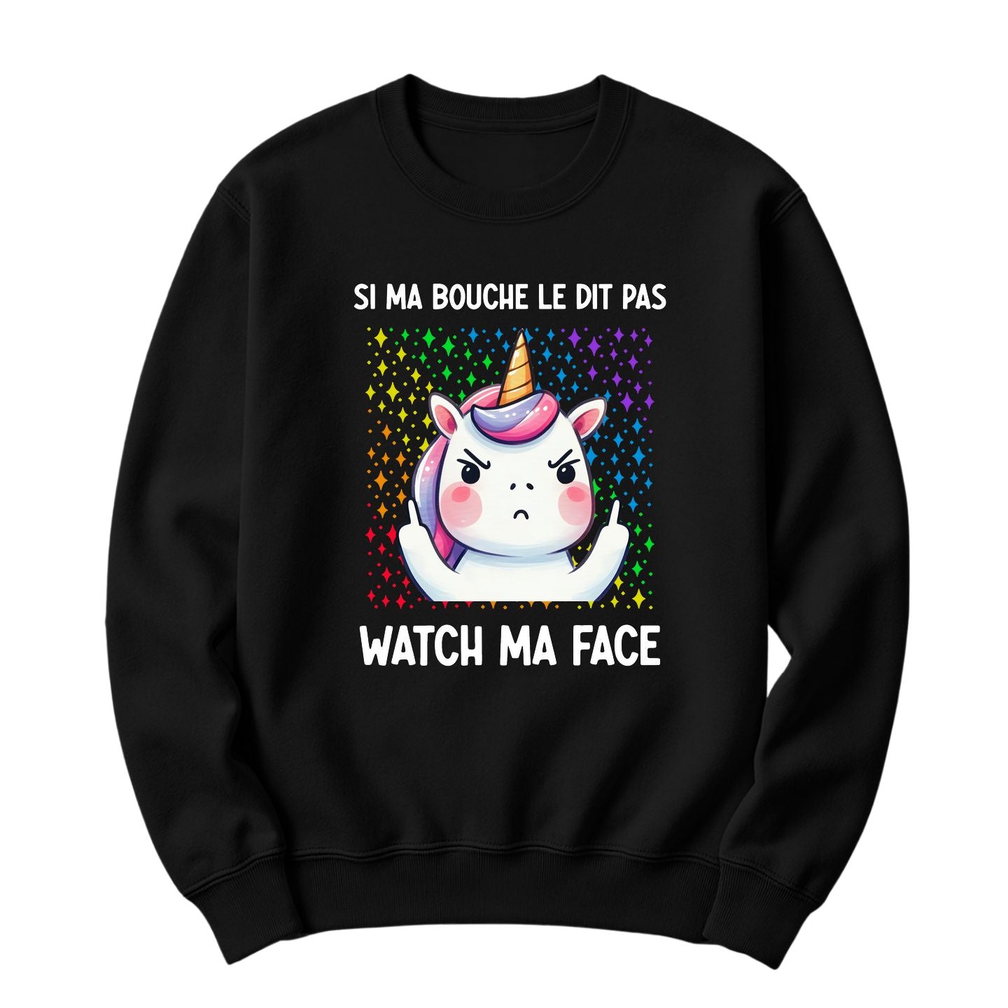 Crewneck Watch ma face Image principale du produit