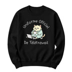 Crewneck Uniforme officiel de télétravail