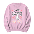 Crewneck J'aime caresser mon minou