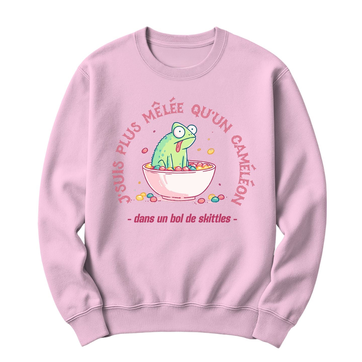 Crewneck J'suis plus mêlée qu'un Caméléon