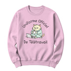 Crewneck Uniforme officiel de télétravail