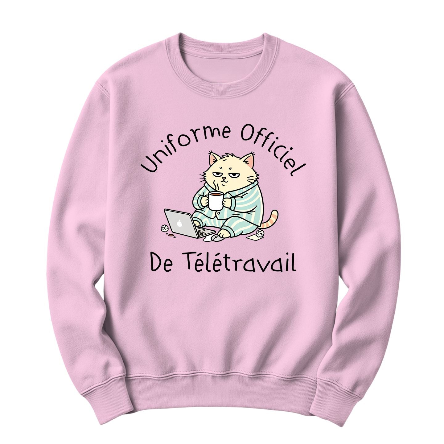 Crewneck Uniforme officiel de télétravail