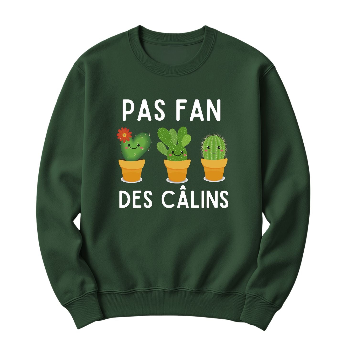 Crewneck Pas fan des câlins