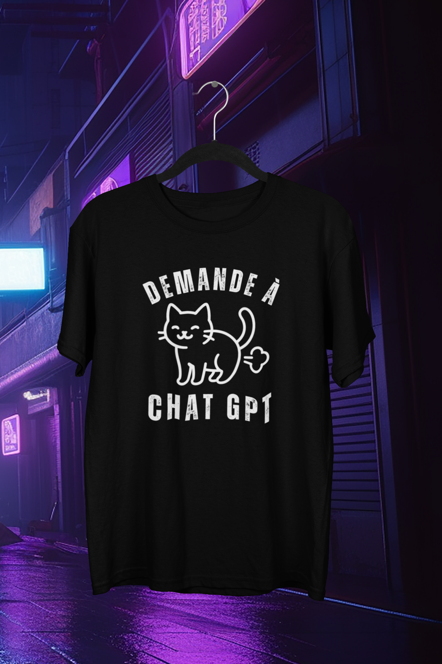T-Shirt Demande à Chat Gpt