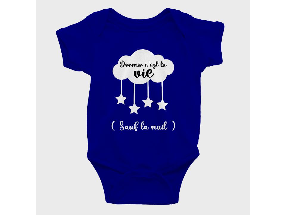 Cache-Couche Dormir c'est la vie-Simplement Vrai Boutique Made In Québec Image principale du produit