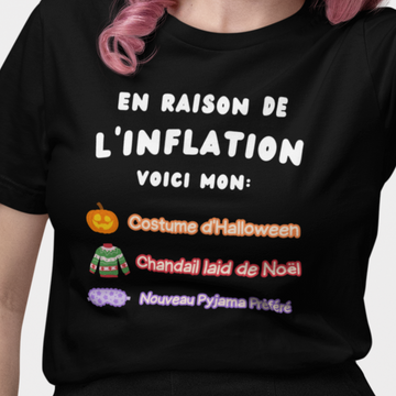 T-Shirt En raison de l'inflation