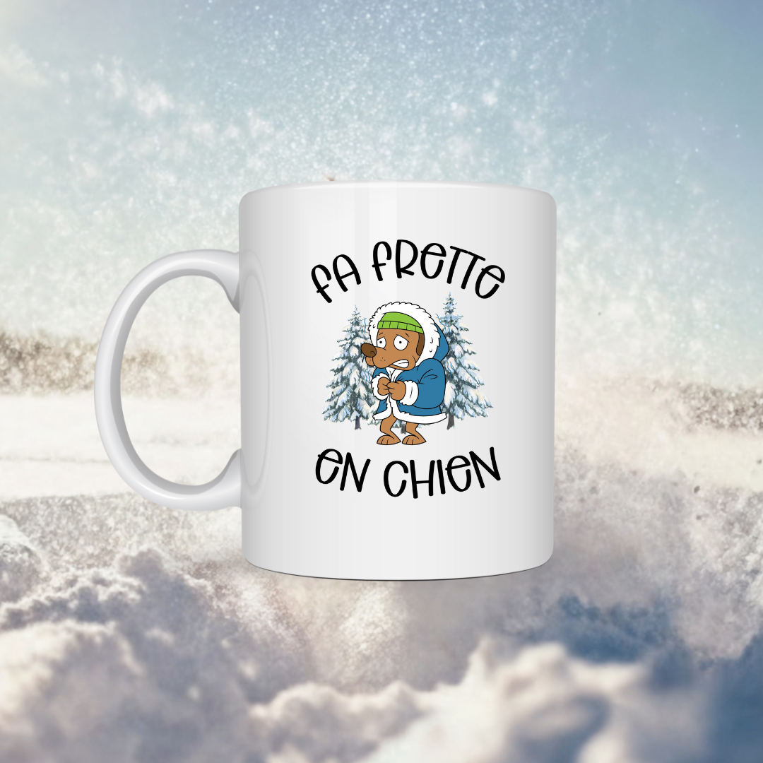 Tasse à café Fa frette en chien