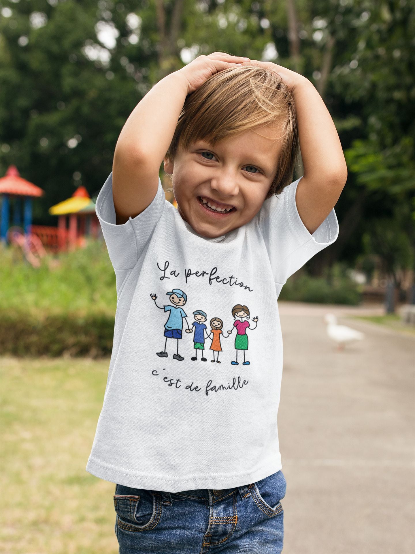 T-Shirt Enfant La perfection c'est de famille