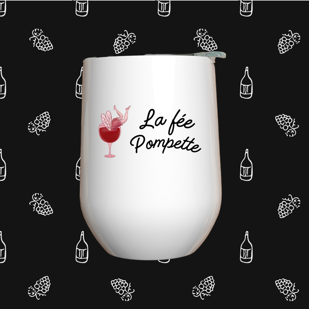Verre à vin - La fée pompette Image principale du produit