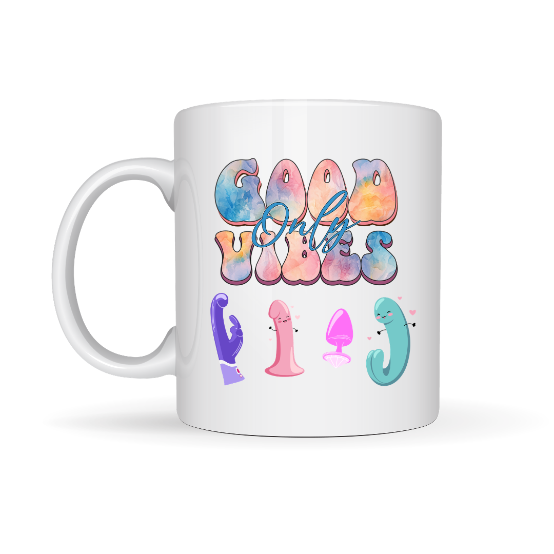 Tasse à café Good Vibes Only