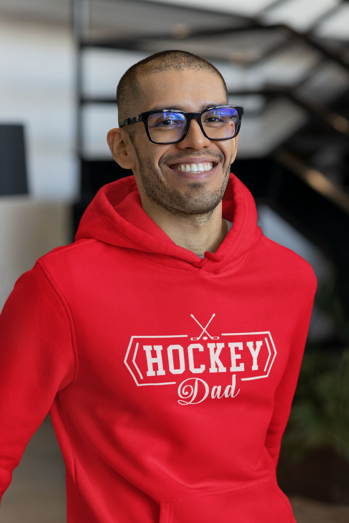 Coton Ouaté Hockey Dad