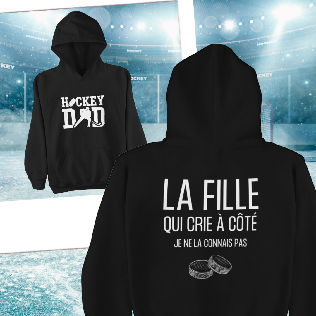 Coton Ouaté Hockey Dad