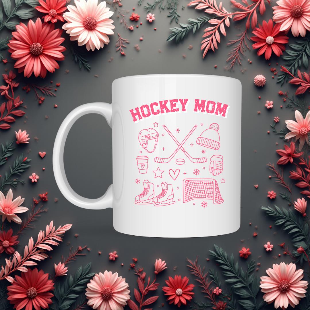 Tasse à café Hockey Mom