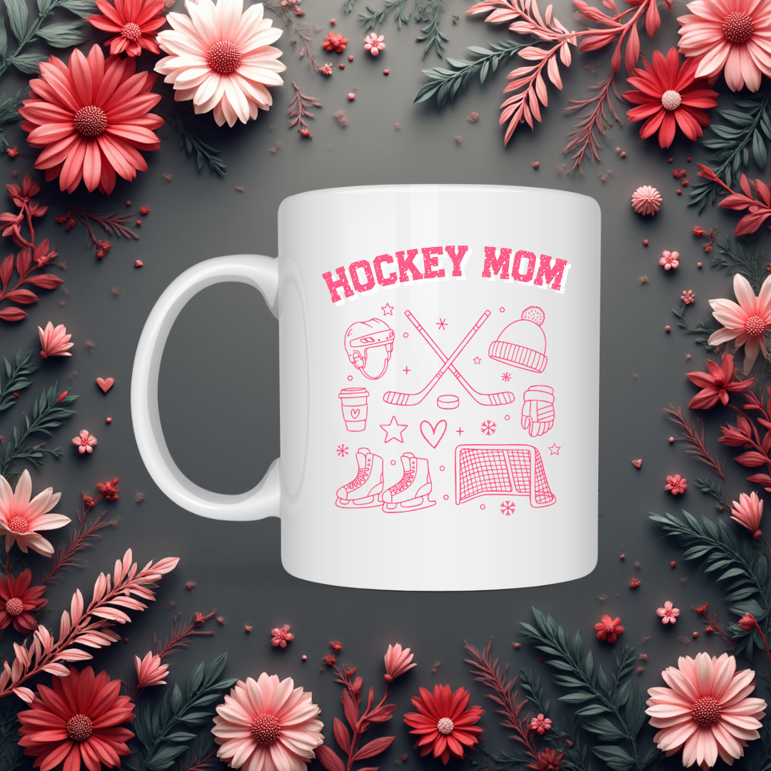 Tasse à café Hockey Mom