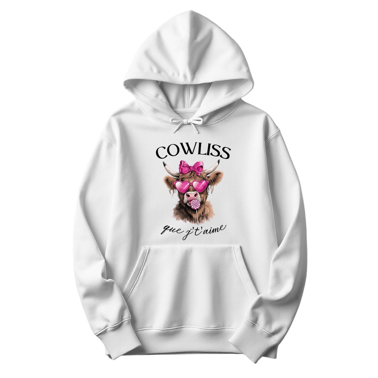 Coton Ouaté Cowliss que j't'aime