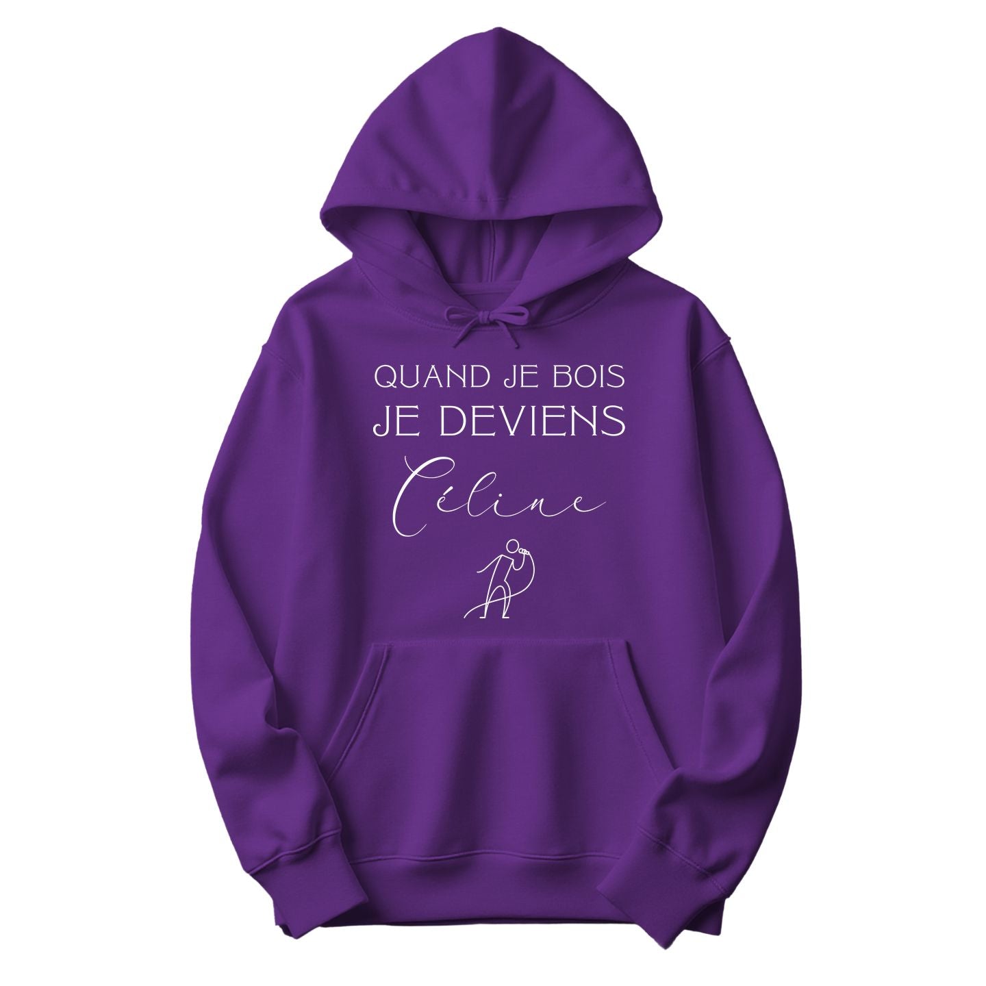 Coton Ouaté Quand je bois, je deviens Céline