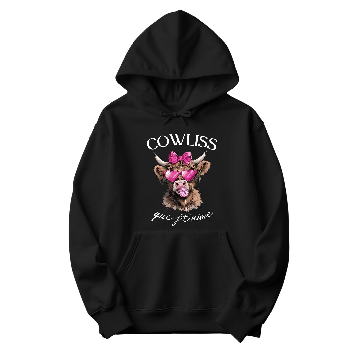 Coton Ouaté Cowliss que j't'aime