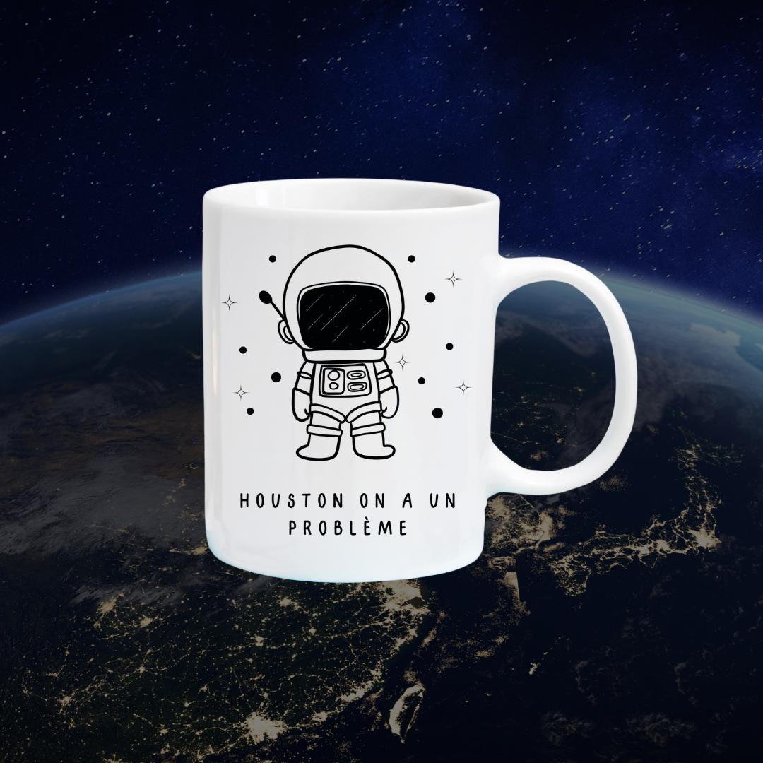Tasse à café Houston on a un problème