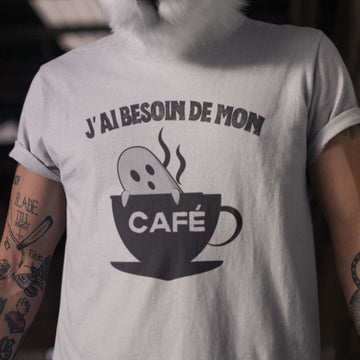 T-Shirt Jai besoin de mon café