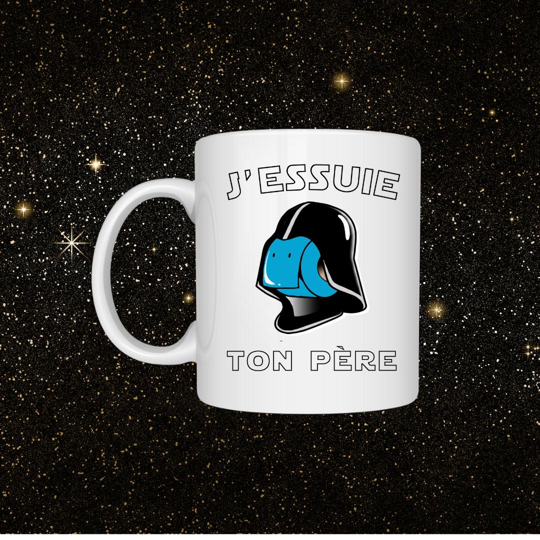 Tasse à café J'essuie ton père