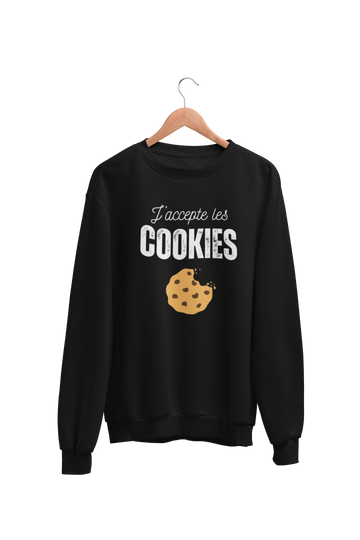 Crewneck J'accepte les cookies