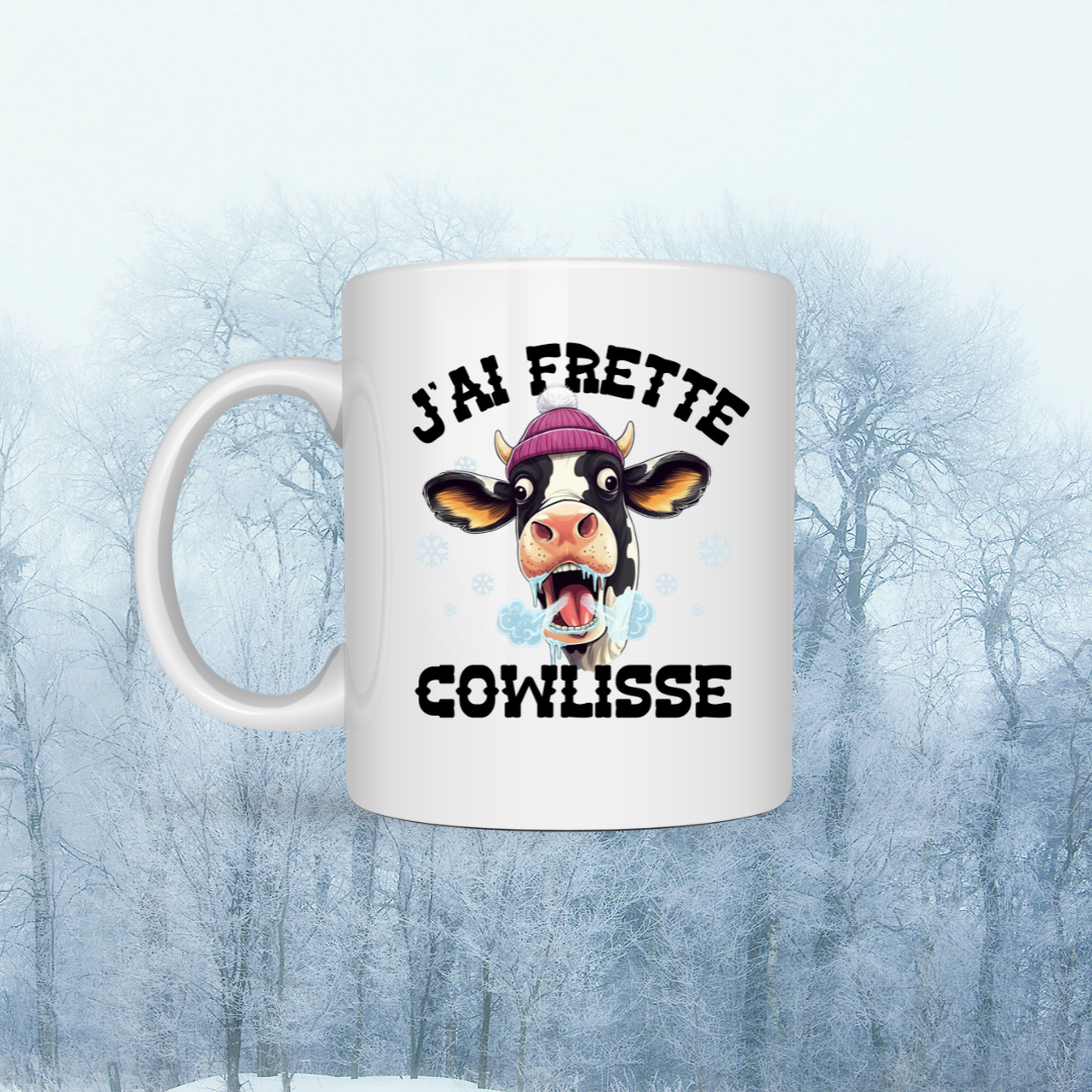 Tasse à café J'ai frette cowlisse