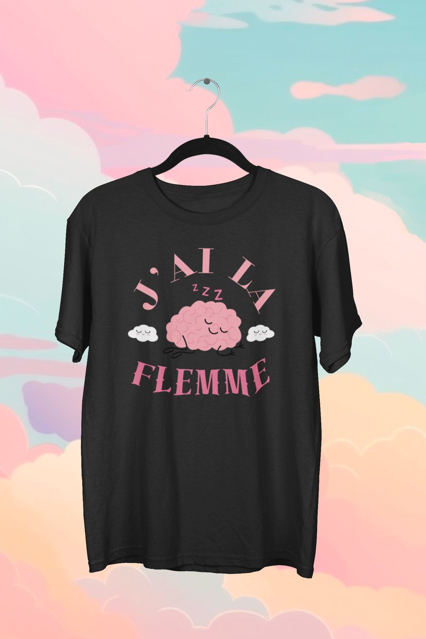 T-Shirt J'ai la flemme